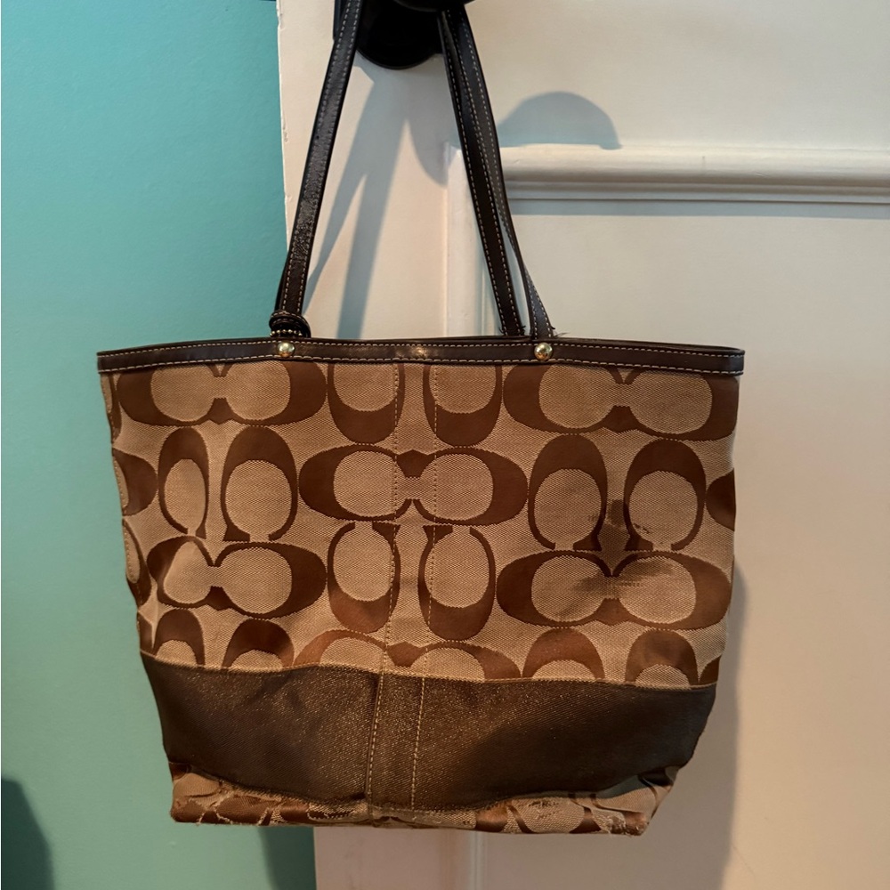 Coach Vintage Signature Tote Bag